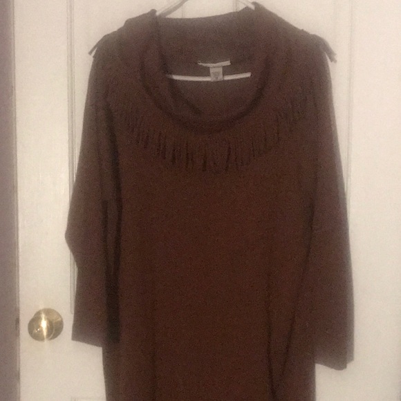 August Max Dresses & Skirts - Brown August Max Sweater Dress  - Size 1 X